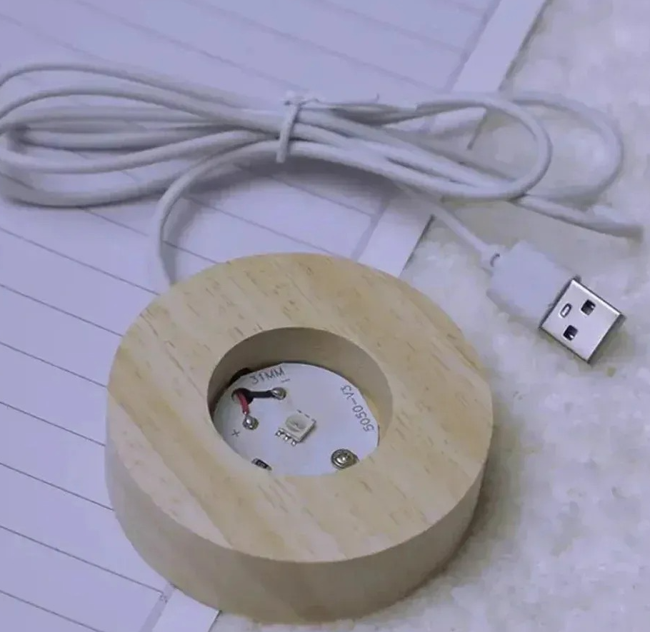 Miniatura 2 de Lámpara Mesa Led Bola Cristal RGB